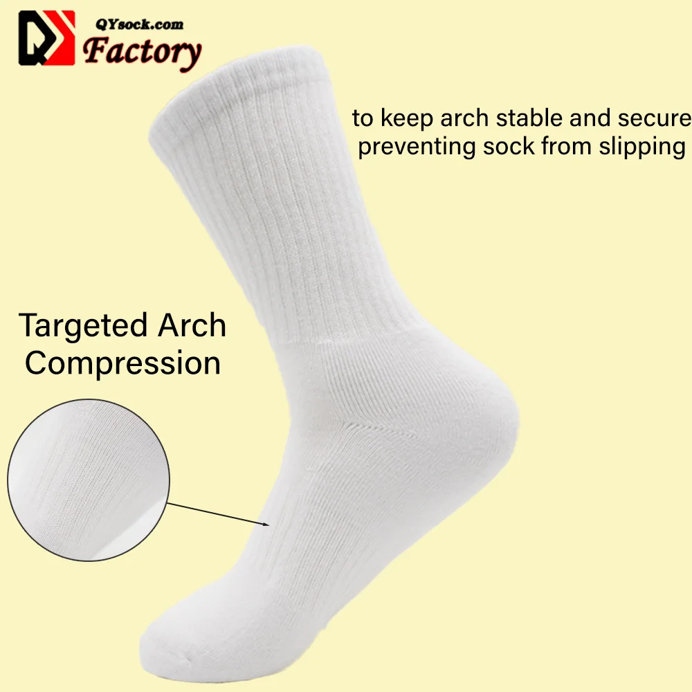 Custom  Athletic Socks Custom Logo Compression Sports Socks for Athletes Soccer Basketball  Running Cycling Socks