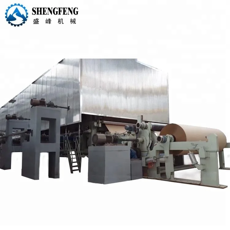 factory supply 4400mm 380 tpd kraft paper making machine price
