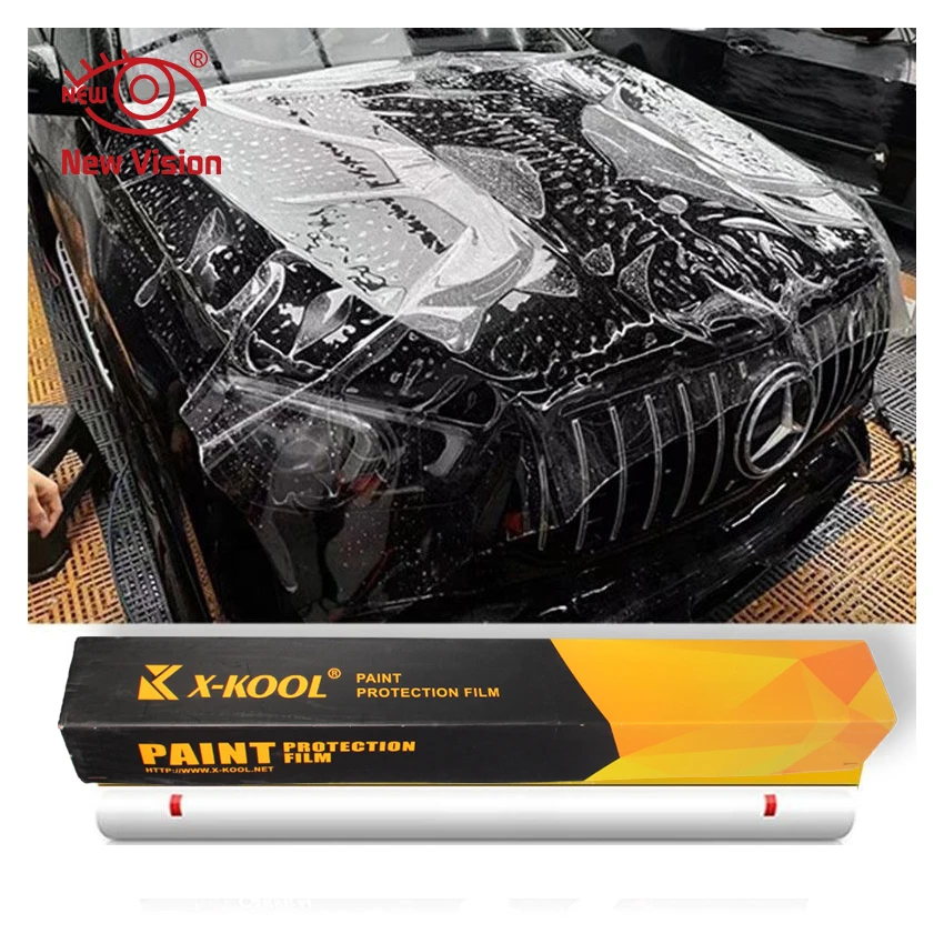 Clear Car PPF Car Paint Protection Film Self Healing Car TPU Automobile Body TPU 10 Year Warranty Ppf 6.5mil 7.5mil Tpu Sticker