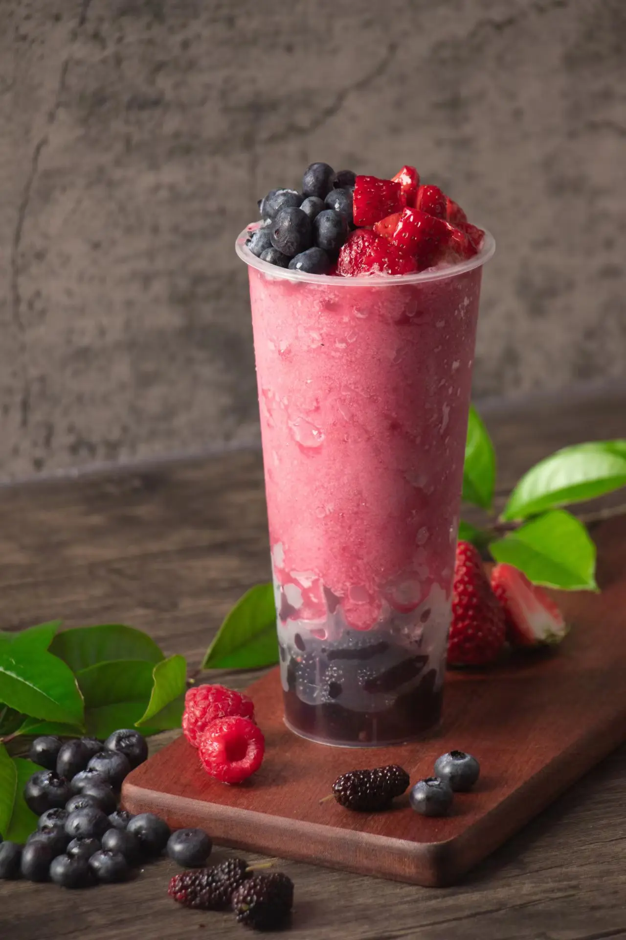 100% blueberry raspberry mulberry juice compound fruit juice beverage for bubble tea fruit tea shop
