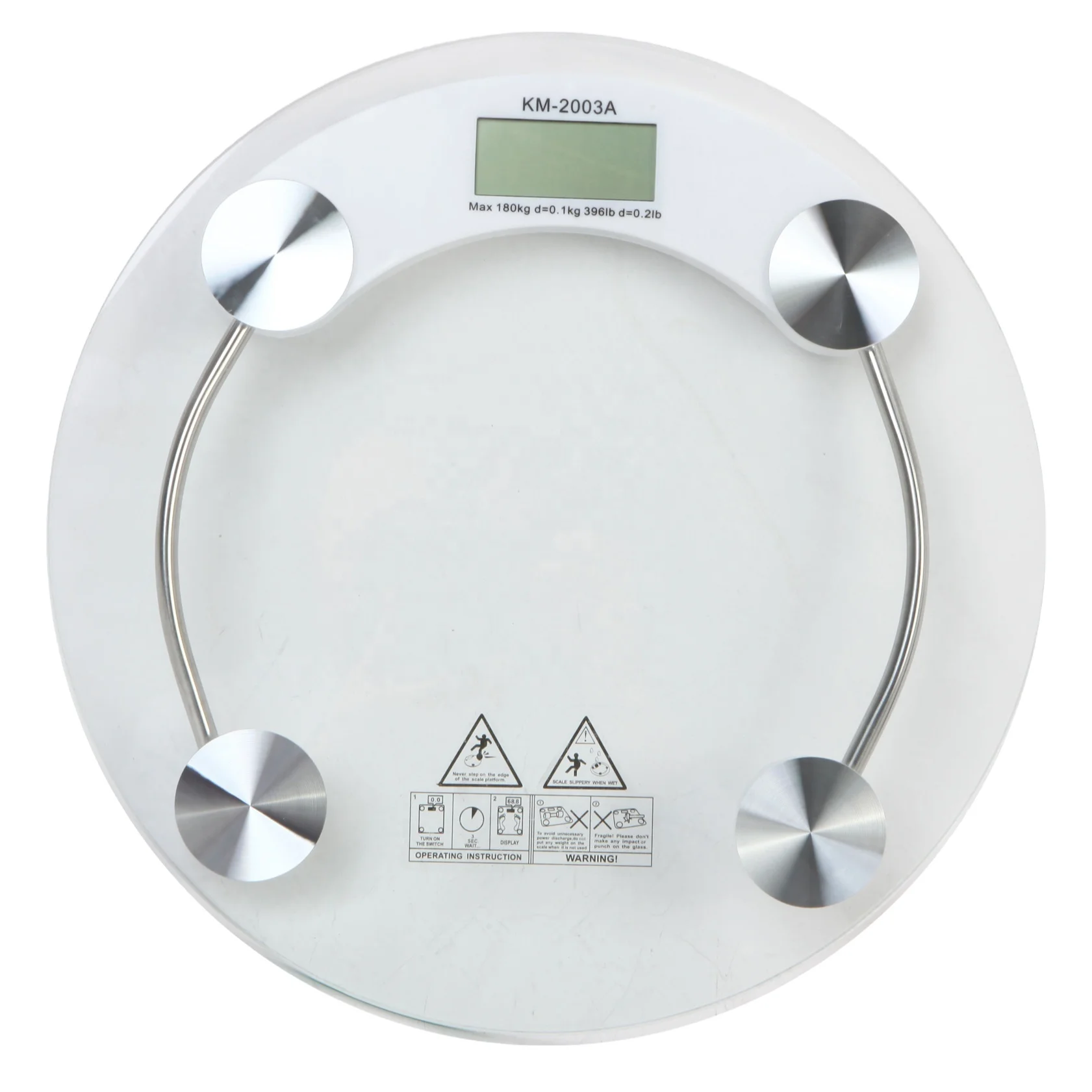 waterproof scales 180kg/0.1kg Digital Accurate Electronic Glass Health Home Bathroom Scale