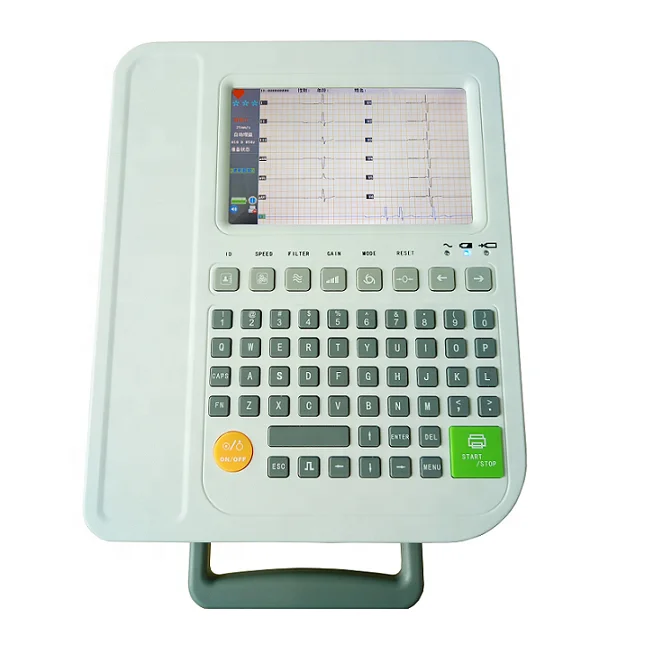 8112 цифровая медицинская машина 12 каналов/выводов ЭКГ/ЭКГ CE ISO