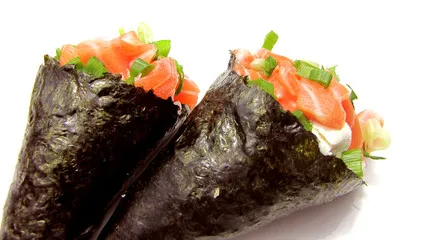 20sheets crispy temaki sushi nori packaging seaweed wrapper rice ball