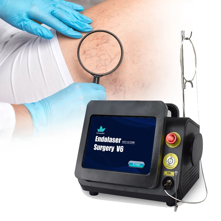 980nm high-power laser diode 1470nm laser evlt 10w fiber coupled diode laser cw spider vein removal