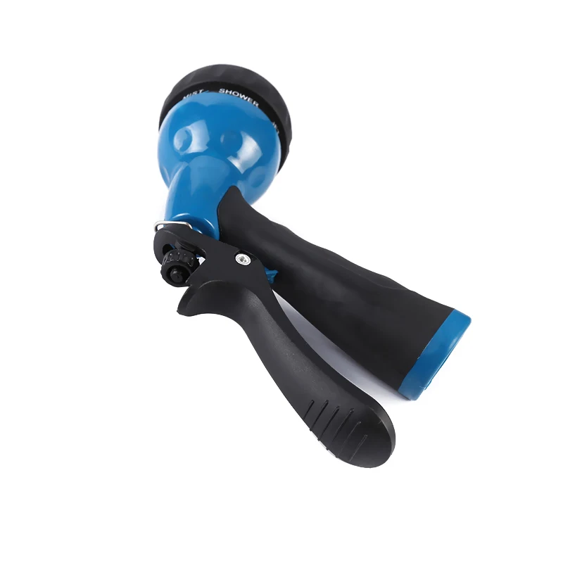 8 multi function plastic garden hose spray nozzle 6 inch water spray gun