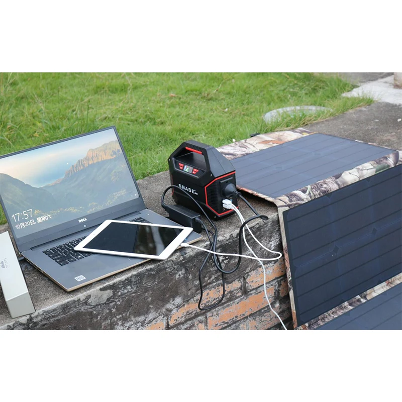 UPS 155Wh Portable Power Bank AC DC 42000mAh USB Power Station for Travel Laptop fan outdoor power