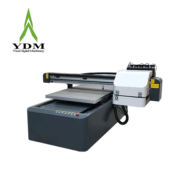 YDM Dx5, DX7,XP600 printhead 6090 uv flatbed printer 3d effect glass printing machine