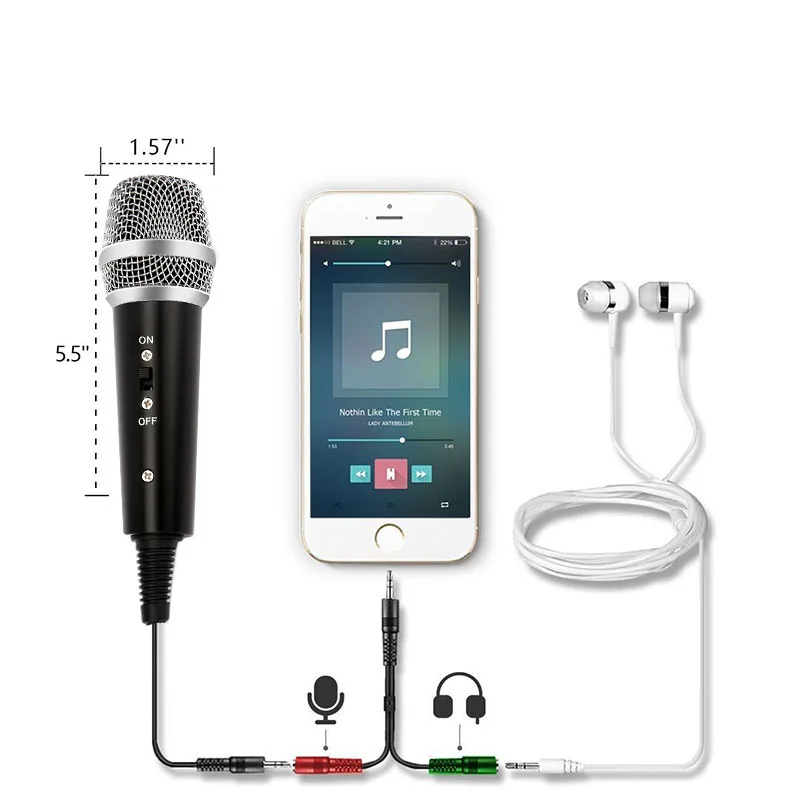 New computer mobile phone karaoke voice live stream microphone condenser microphone desktop stand blowout preventer set