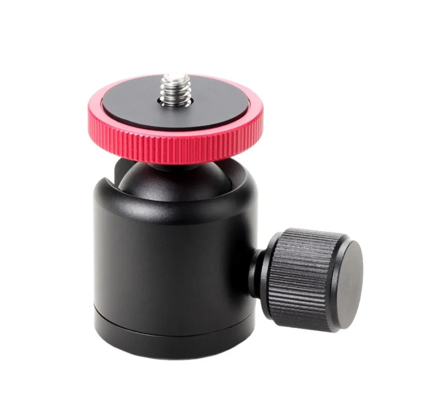 Tripod Ball Head Mini Size 360 Pan with 1/4 Screw Thread for DSLR Tripods Monopods Camera Slider Track Camera Dolly Slider