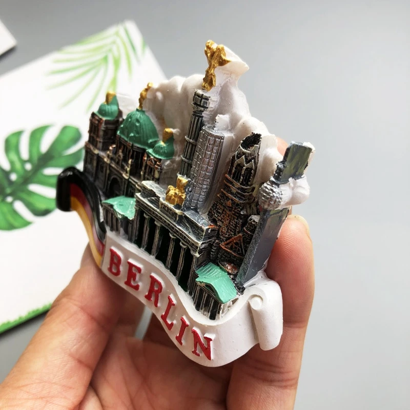 Custom Country Metal Fridge Magnet World Travel Souvenir Magnetic Magnet Birthday Gift