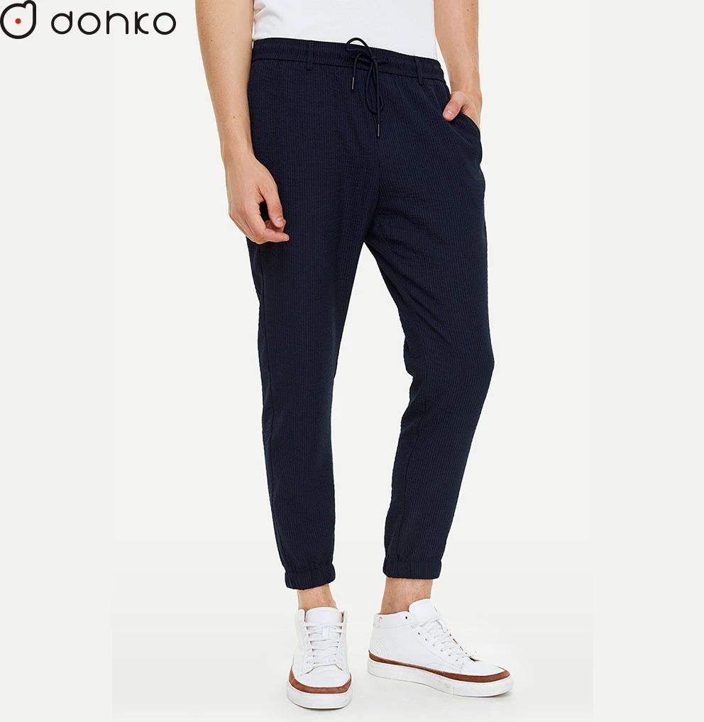 custom 100% cotton pants light pants for men