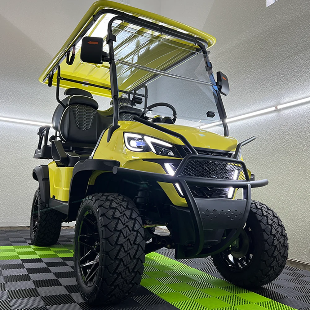 Electric golf buggy cart Cheap chinese Electric vehicles 4 seater gasoline golf cart mini golf cart