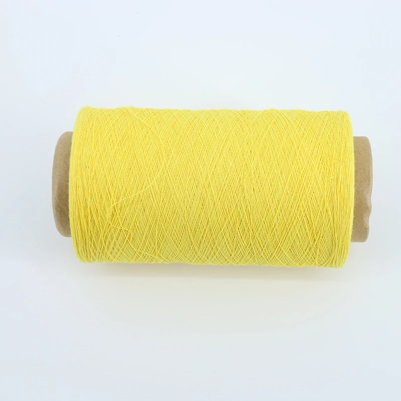 Ne 12/1 16/1 20/1 Open End Recycled Cotton Polyester Blended Socks Yarn with High Quality