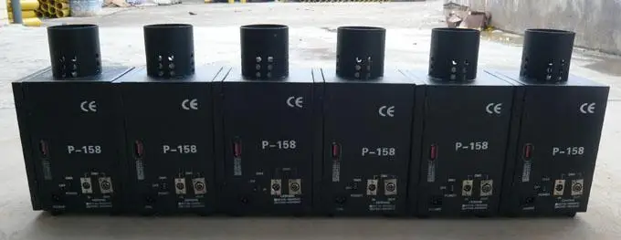 DMX Mini Flame Projectors Concert Flame Machine Mini Fire Machine Flame Projector for Stage Disco DJ Party Stage