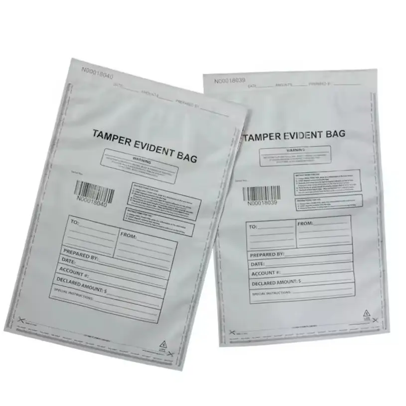 Composite anti-counterfeiting bag uncover the word anti-tampering file seal the sealed bag law enforcement sampling bag