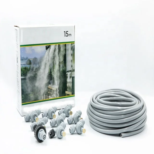 Комплекты для садового тумана 10 м 15 м с 8 насадками система водяного тумана охлаждения тумана