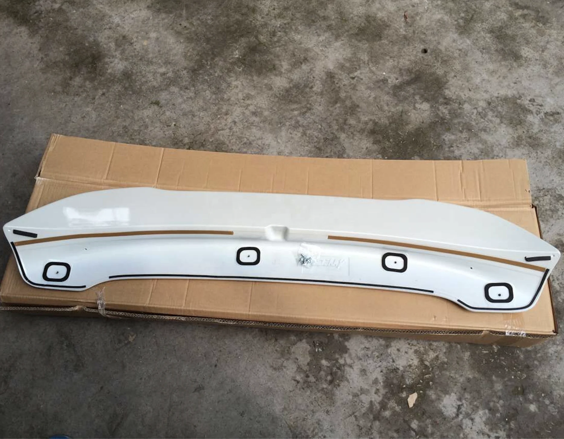 JD AUTO Rear Wing ABS rear Spoiler for Land Cruiser lc200 fj200 2016 2020