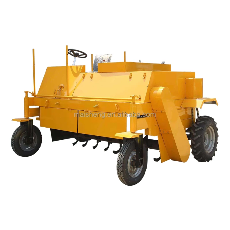 High performance multi-functional Organic Waste Fertilizer Recycling Compost Turner Machine