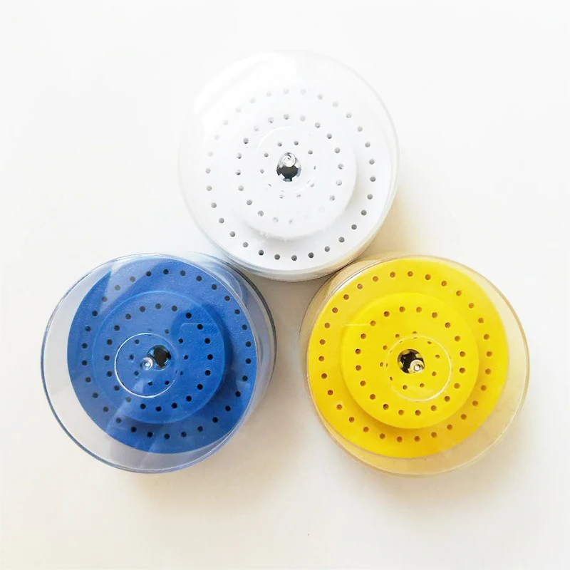 60 Holes Plastic Dental Disinfection Bur Box/Dental Burs Holder for Dental