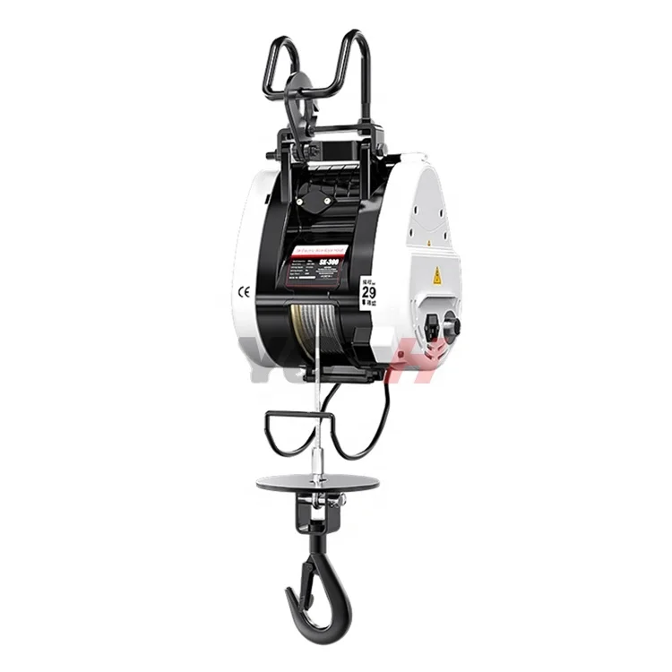 hot sell  Product Portable 360kg Single-Hole Small King Kong Wire Rope Electric Hoist