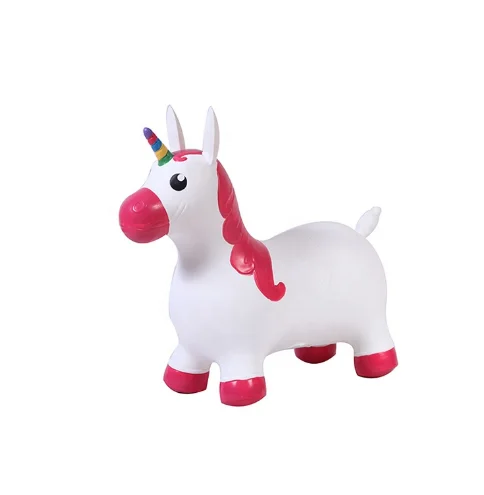 New design Inflatable Animal Jumping plush jumping horse Toy