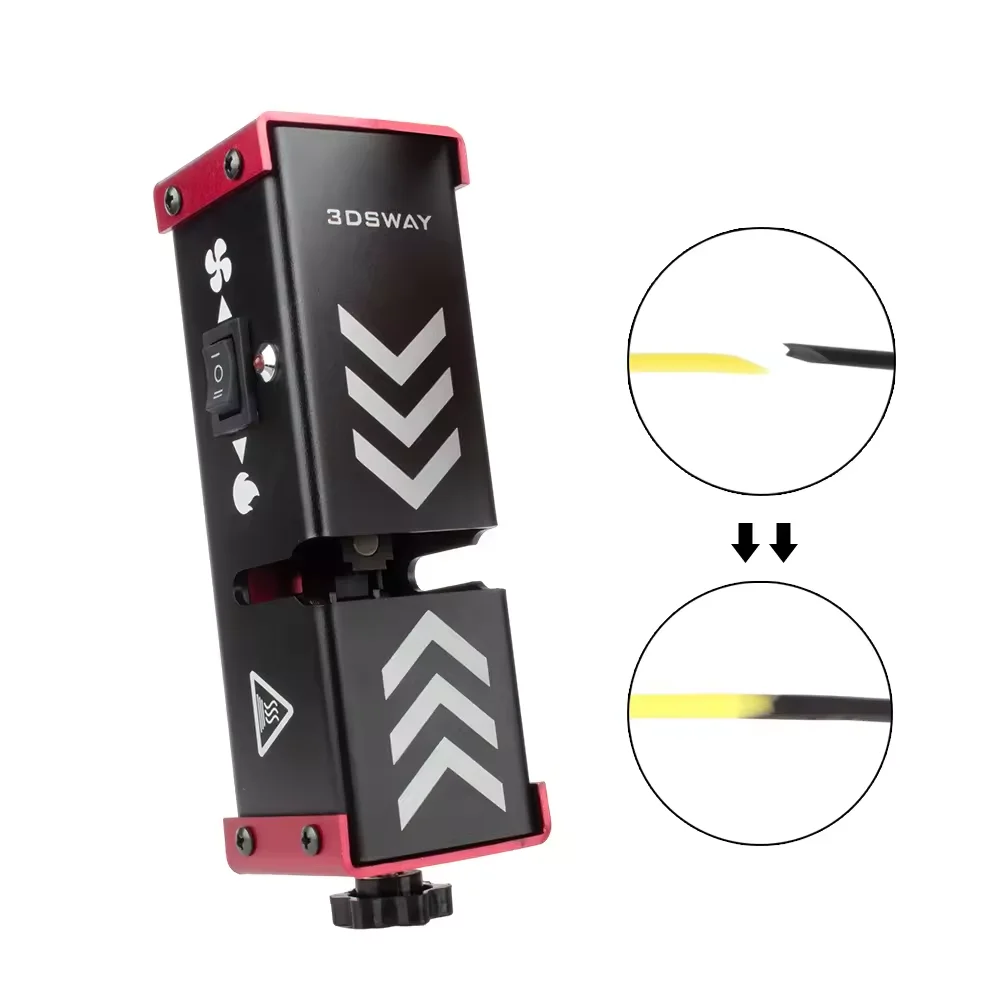 3dsway коннектор накаливания для 3D-принтера сварочный аппарат 1 75 мм зажим материала PLA/ABS/PETG/PA/PC