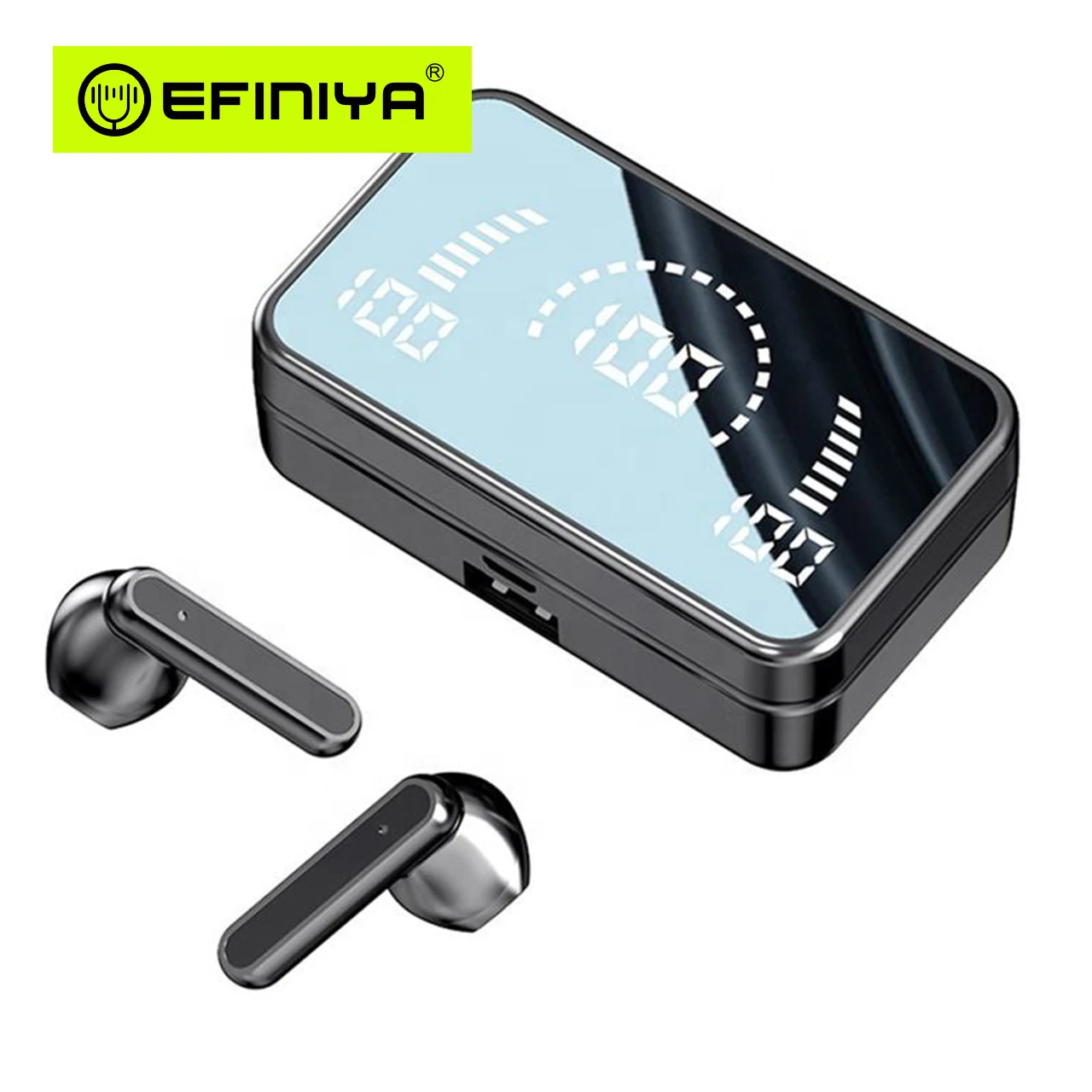 S20 TWS Mirror Earphone earbuds Stereo Sports Waterproof Wireless Headphones 2000mAh Charging Box Headset