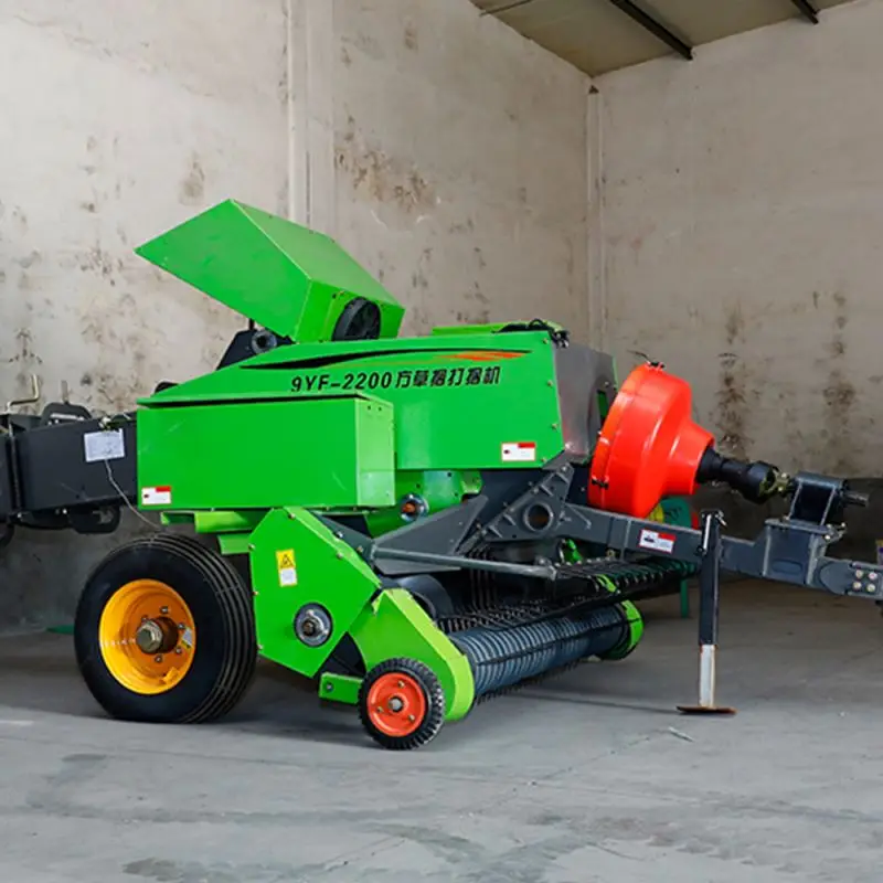 Пресс-подборщик для сена кукурузная солома квадратный пресс лучше чем немецкий