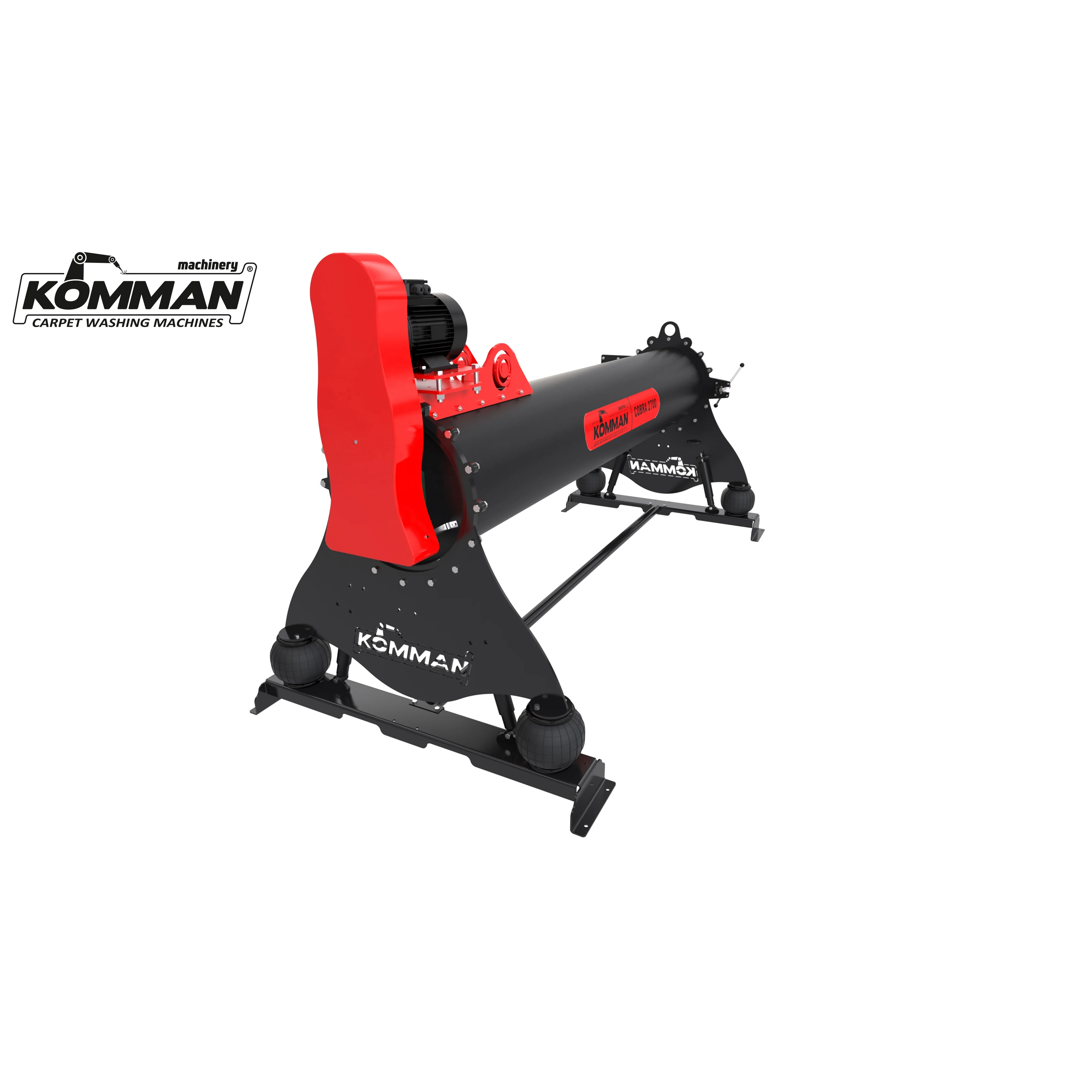 Automatic Industrial Carpet/Rug Wringing Machine- Commercial Rug 2.70 Inner Drum Caliber: 38mm Cobra-2700-38-s