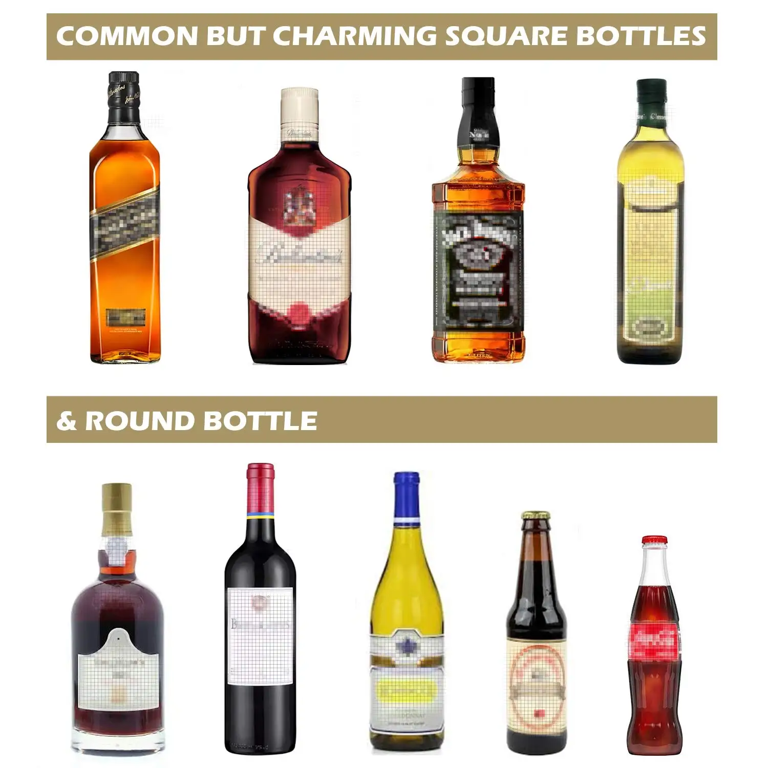 Glass Bottle Cutter, Fixm Square & Round Bottle Cutting Machine, Wine Bottles and Beer Bottles Cutter Tool with Accessories Tool