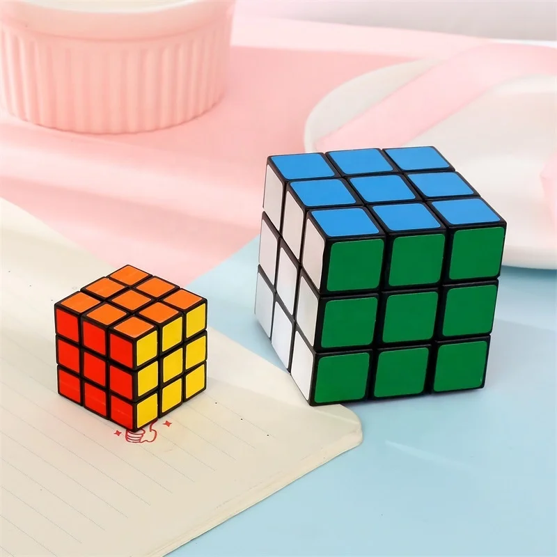 Mini Magic Puzzle Cube 2023 Factory Price Educational Toy Speed Cube Smooth Solid Plastic 3x3 Puzzle Cube