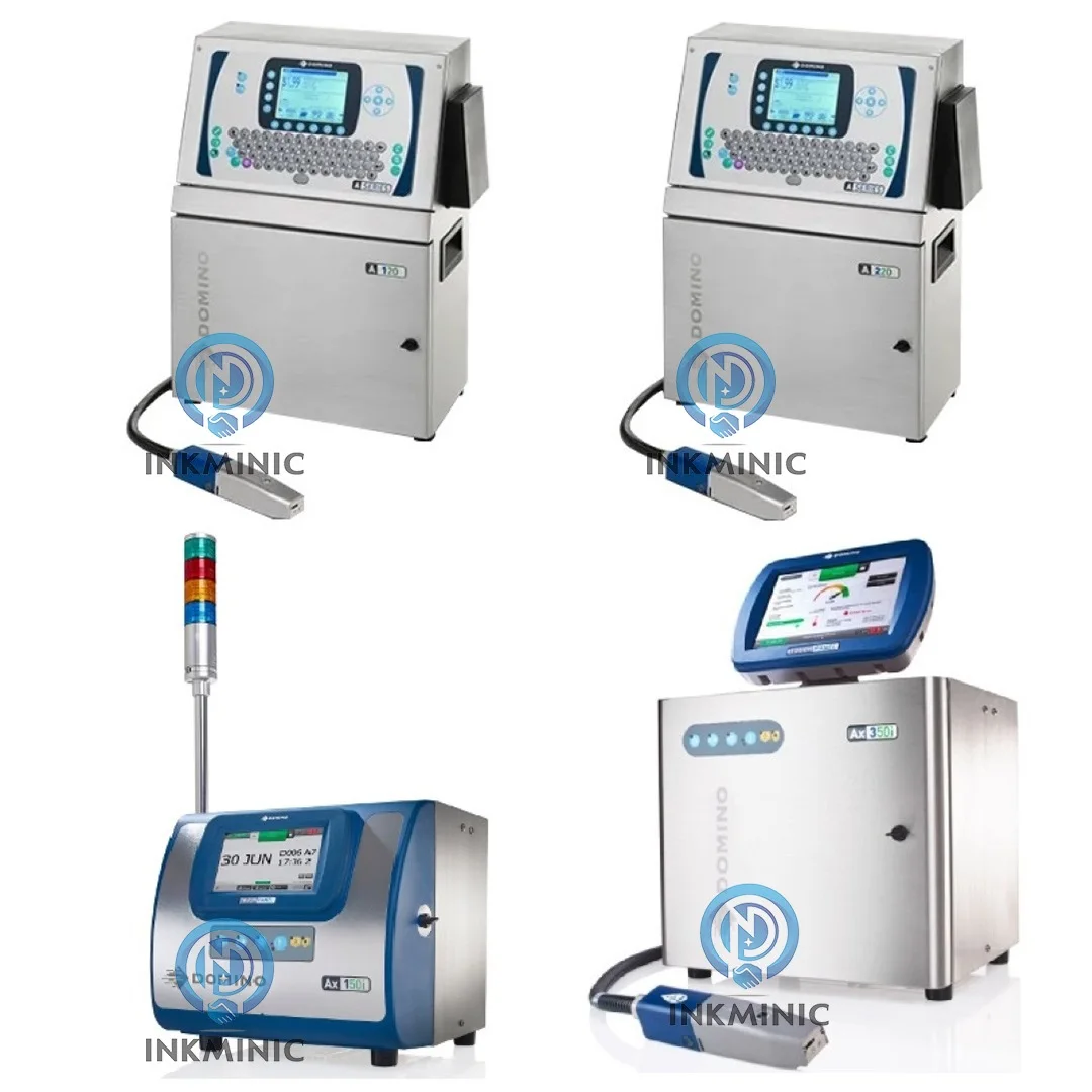 New Second Hand Used Refurbished Domino A-Series A120 A220 A+  CIJ Ax Series Ax150i Ax350i Industrial Inkjet Printer