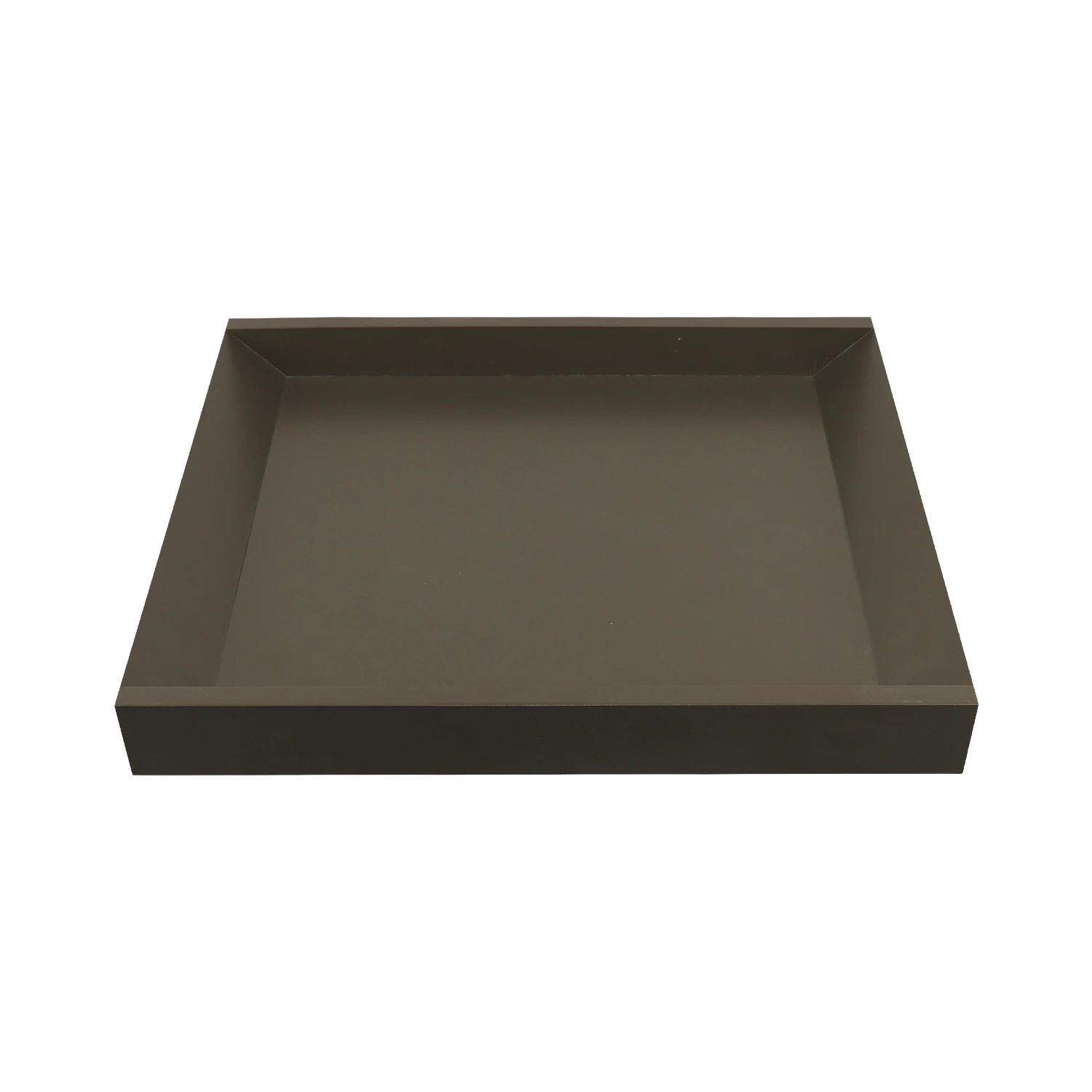 BSCI FSC Factory Customized Gray White Stackable Wooden Paper Office Storage Tray