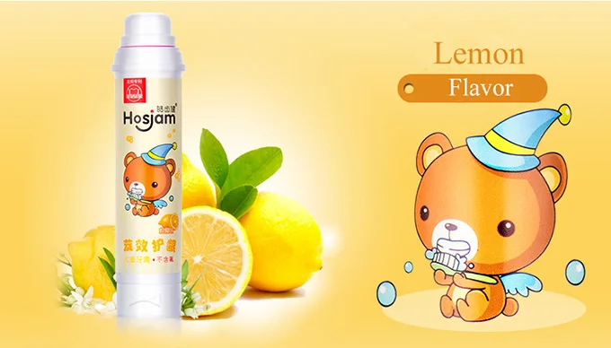 Hot sale free sample sweet fruity flavor toothpaste kids teeth whitening stain removal toothpaste