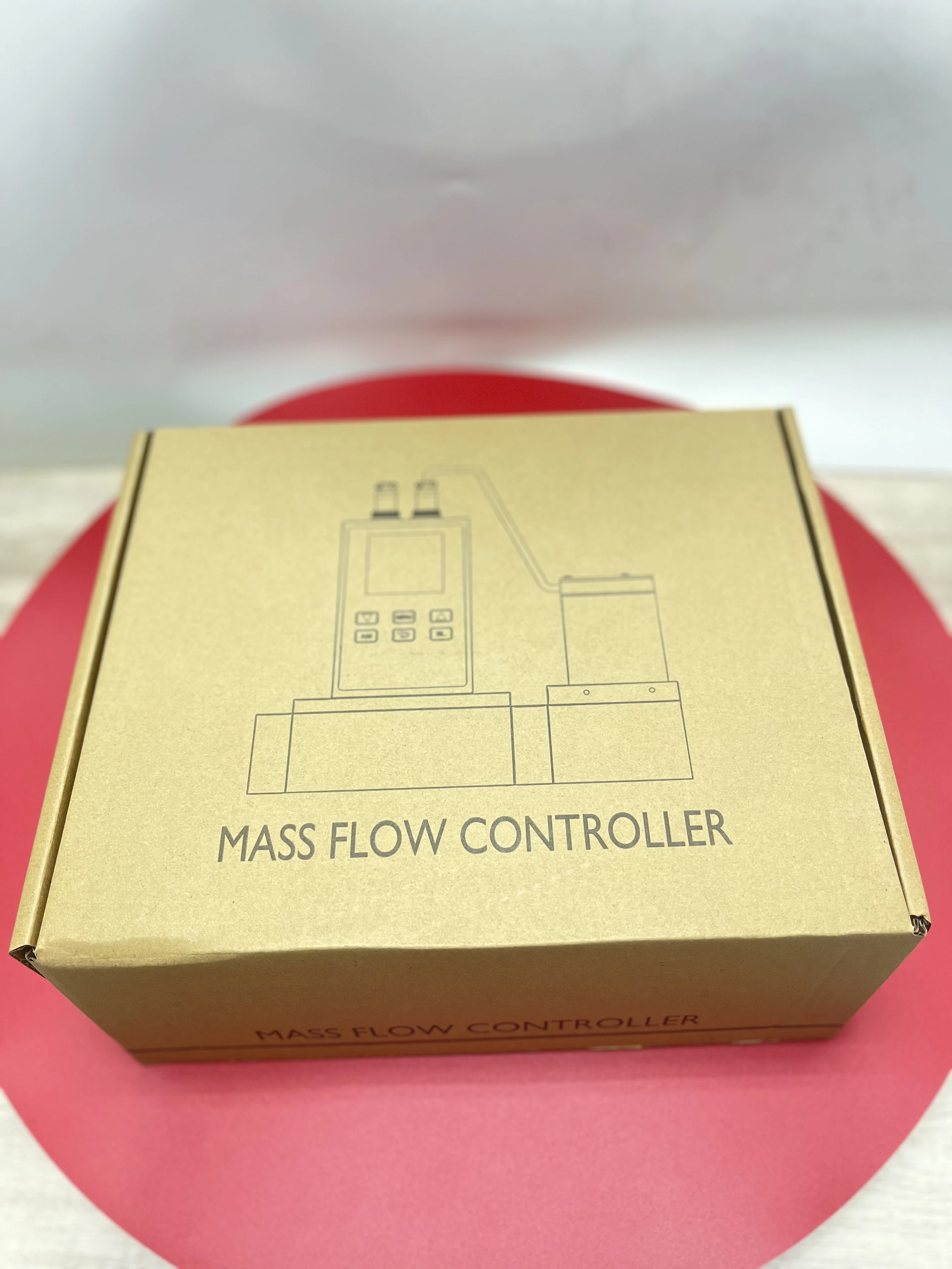 Precision Digital Display Gas Flowmeter Customizable Nitrogen Hydrogen Gas Mass Flowmeter Controller OEM Support Ball Valve Type