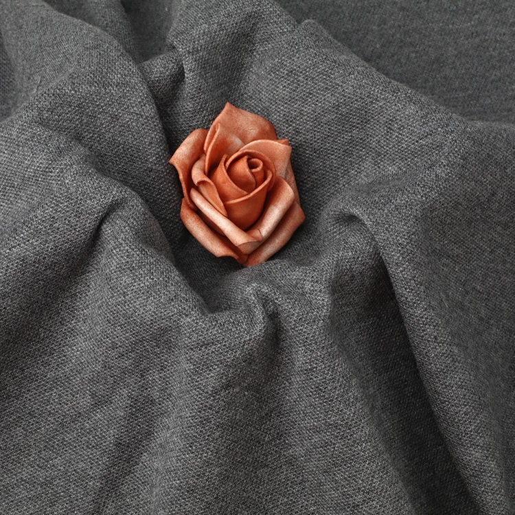 Factories profile 50 50 plain fabric supima cotton cotton jersey fabric pique fabric for clothing