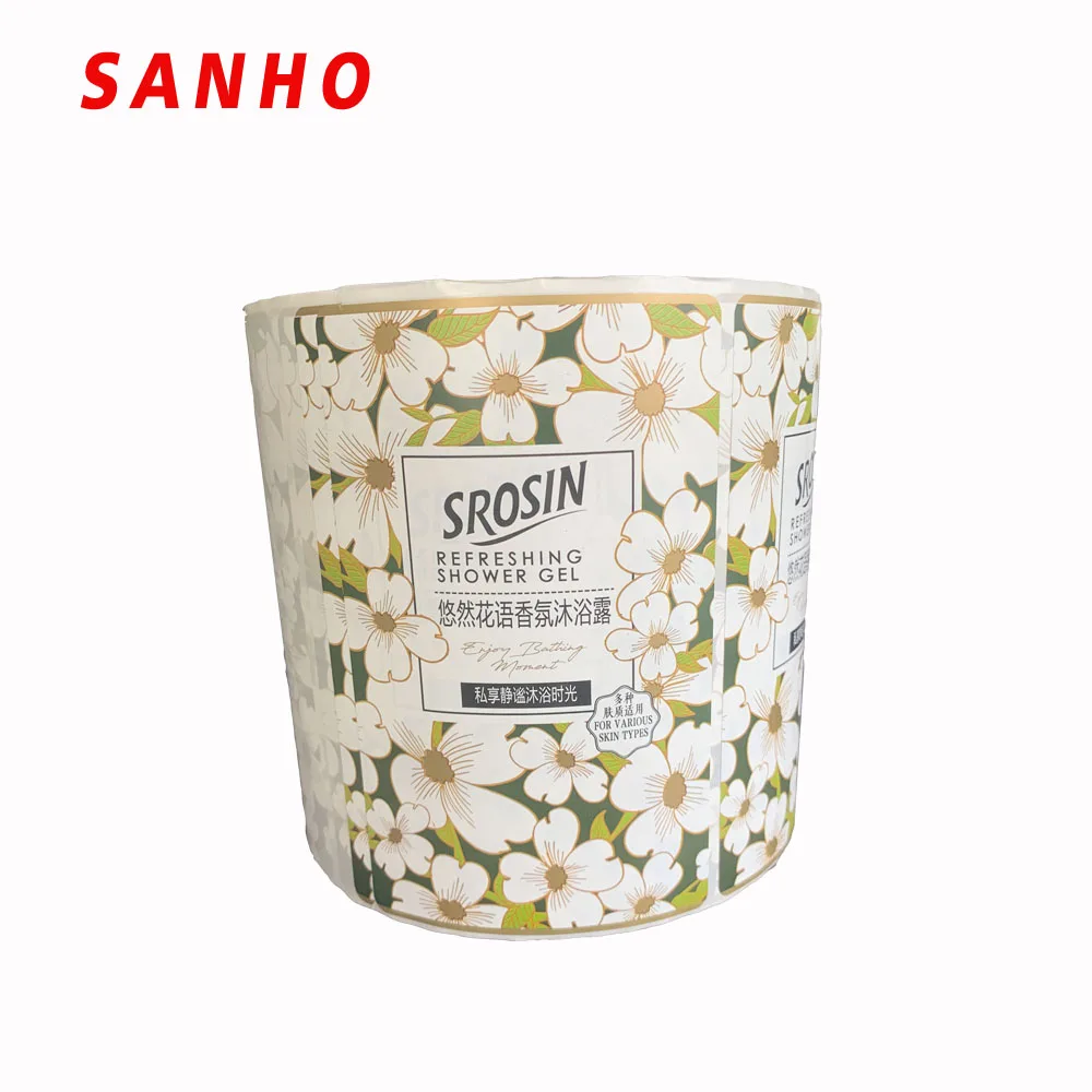 Custom Printing Liquor Bottle Label Stickers For Liquor Bottles