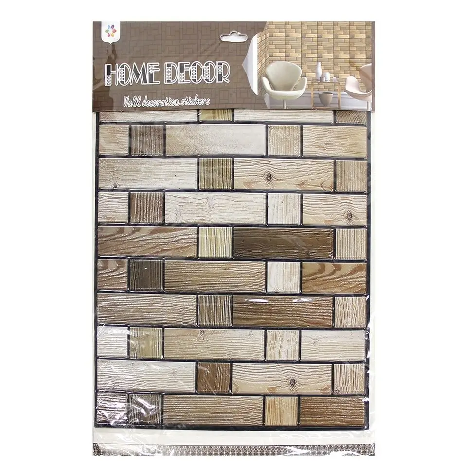 Wholesale Background Waterproof Wall Sticker Self Adhesive 2d Home Decoration Wall Sticker China Wall Sticker Supplier