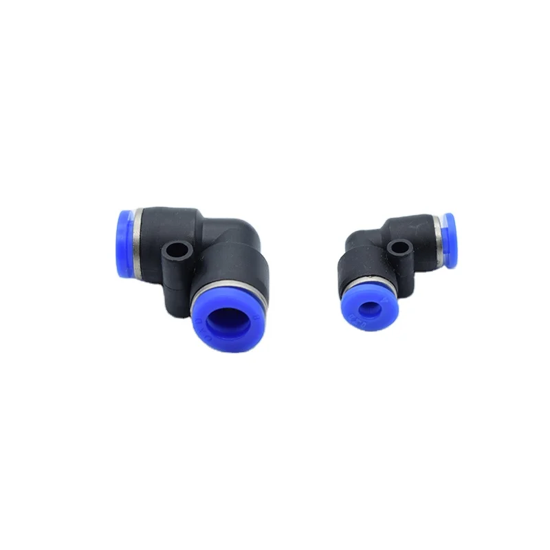 pneumatic fitting manufacturer PV Pneumatic Air Elbow Plastic Push to Quick Connect Tube Fitting china pneumatic fitting