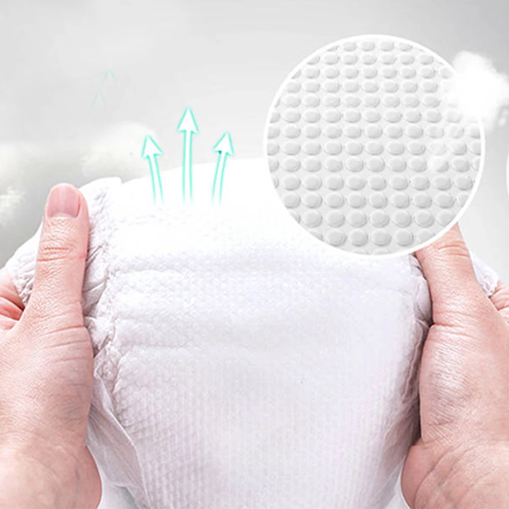 AUB Custom Logo Couche pour bebe Quanzhou Super Daddy Disposable Baby Diaper Alarm Sensor Of Cotton For Baby