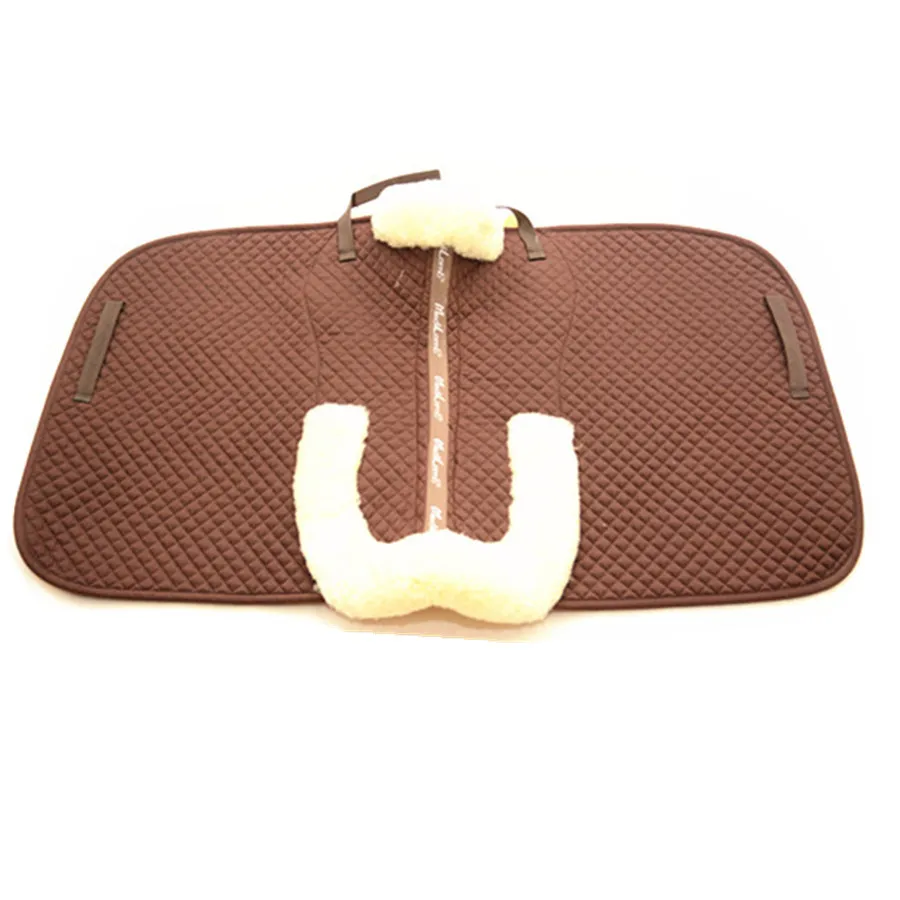 
Saddle pad lambskin horse pad sheepskin horse clothes 