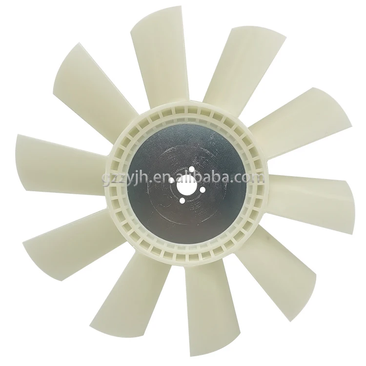 PC40-7 4TNV88 Cooling Fan Blade for Komatsu Excavator blade 10 leaves
