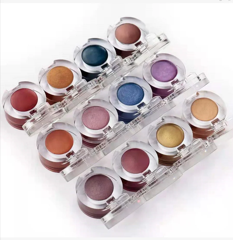 Brand New 13 Colors Luminous Cream Eyeshadow Palette Makeup Gel Eye Shadow Cream Eye Liner Waterproof
