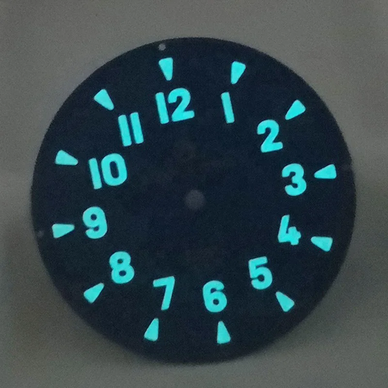 Suitable for a variety of mechanical quartz watch movements luminous large digital large scale watch dial