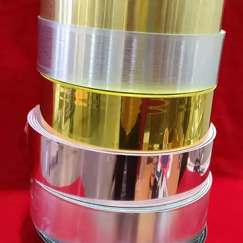 China Flat Mill Finish Colored 3003 1mm Aluminium Trim Strip Coils Aluminum Channel Letter Coil Aluminum Strip