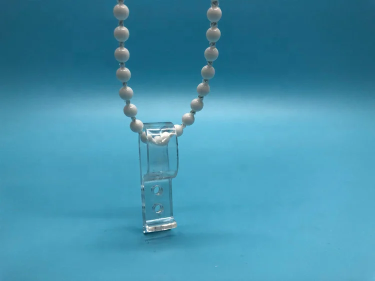 Roller Blind Components Plastic Ball Transparent chain and Cord Tie Box Security Tag Small roller mechanism pc blind components