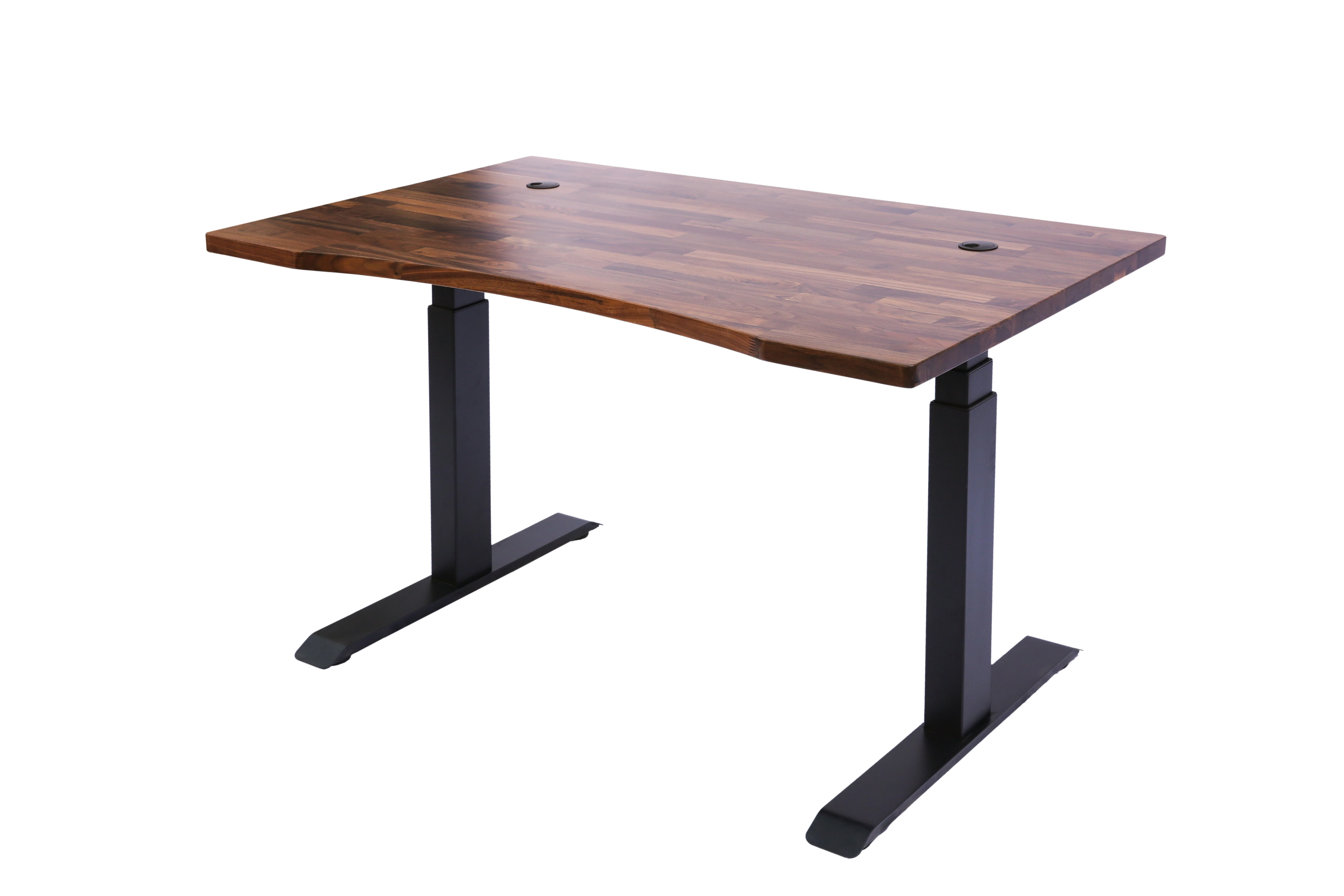 Solid Wood Butcher Block Black Walnut Finger Joint Computer Desk Top