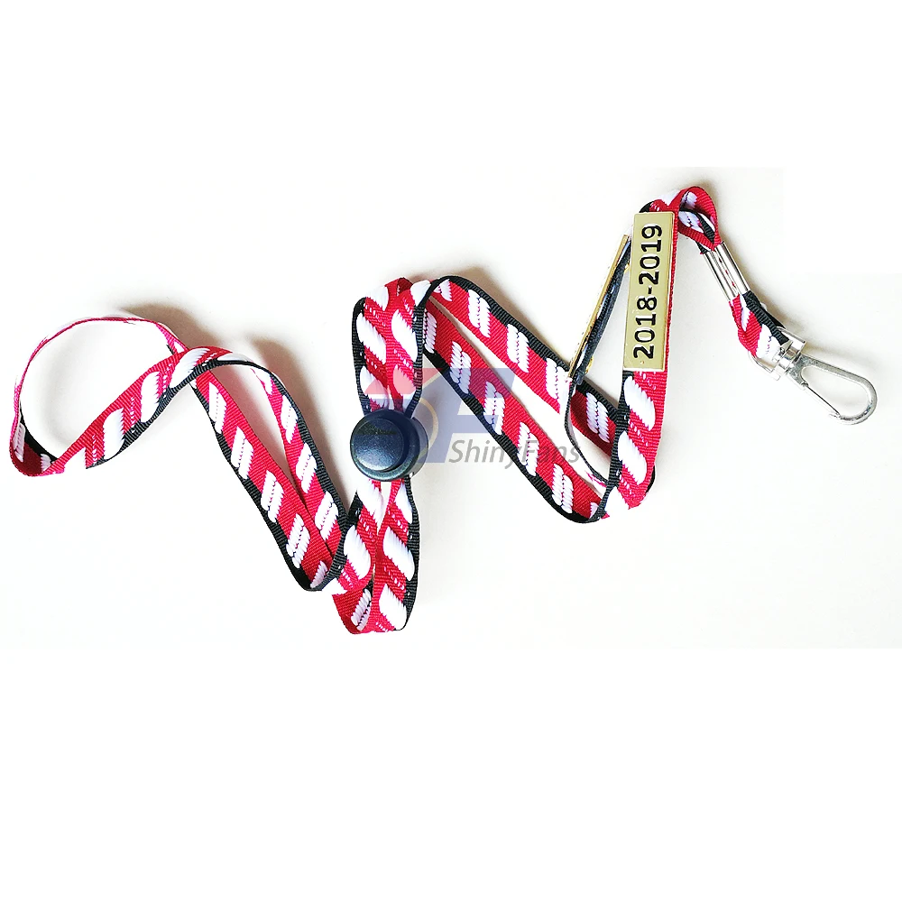 Top Sale Funny Cartoon Satin Name Brand Anime Ribbon Lanyard