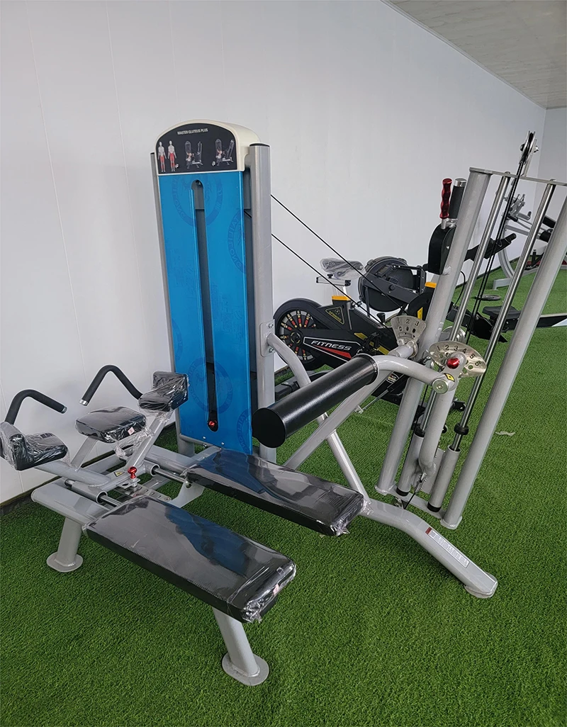 Body Building Strength Fitness Hip Trainer Glute training Commercial Weight Stack Gym Equipment Glute Quadriceps Thigh Machine