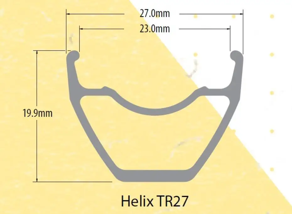 Высокое качество Sunringle Helix Vacuum TR27 Rim 26 27 5 29 дюймов 28/32 отверстия алюминиевый сплав MTB велосипедные